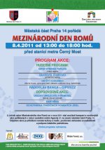 Oslava Mezinárodního Dne Romů - 8.4. 2011 