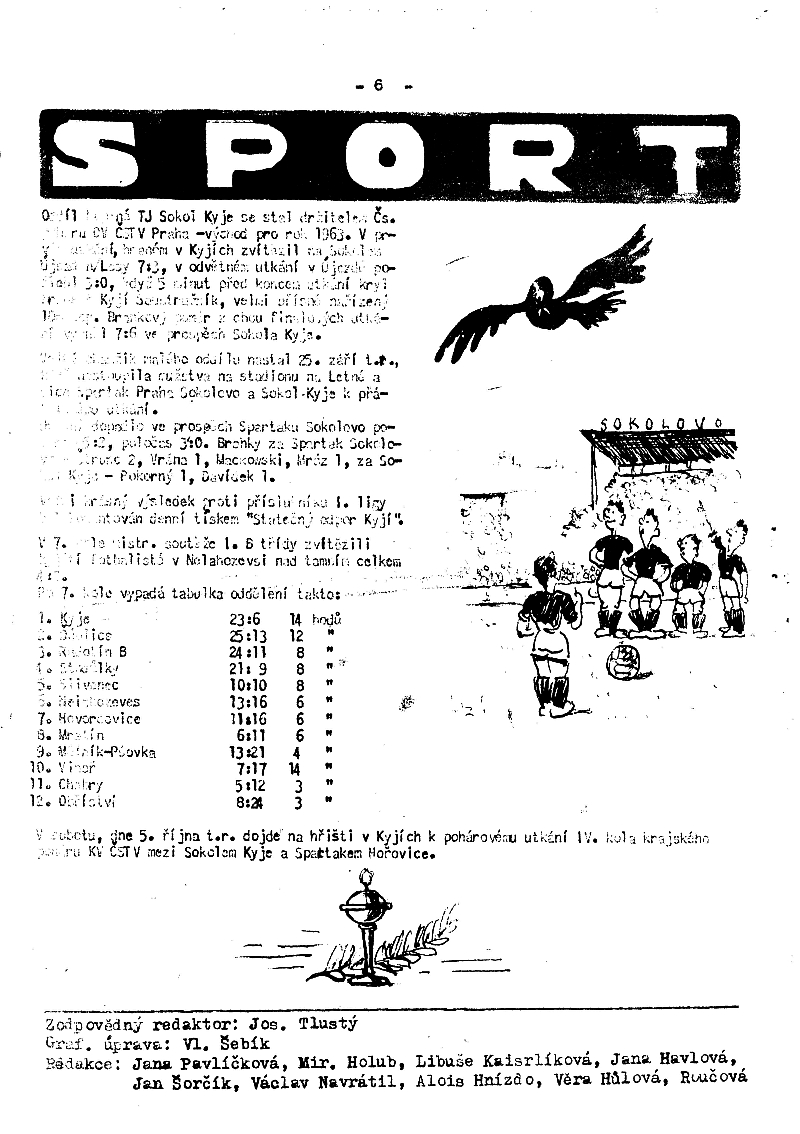 Kyjsk zpravodaj z 1963 - strana 6