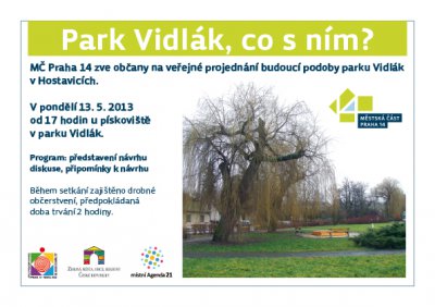 Park Vidlák - co s ním? Park Vidlák - co s ním?