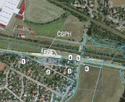 Prodloužení rozhodnutí o umístění stavby čerpací stanice Českobrodská