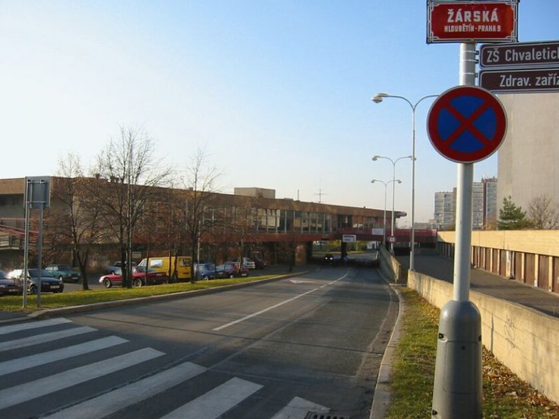 Pohled ze Slvask ulice