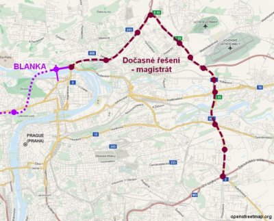 Dv v Hloubtn, tet kiovatku pak chce radnice na Harf