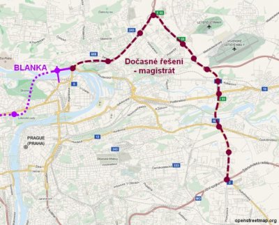 Do zprovoznění tunelu Blanka je nutné připravit návazná dopravní řešení Do zprovoznění tunelu Blanka je nutné připravit návazná dopravní řešení