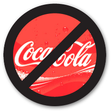 STOP COCA COLA