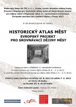 Výstava historických atlasů měst Výstava historických atlasů měst
